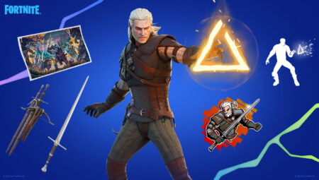 Geralt Fortnite Evreninin Yeni Üyesi Oldu